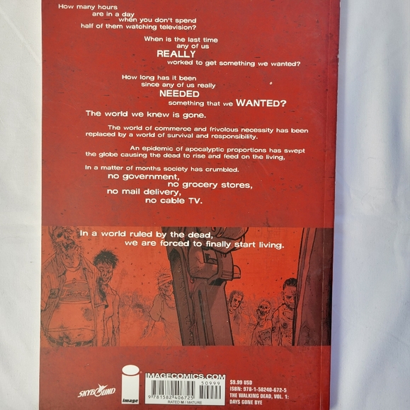 The Walking Dead Vol. One Comic - Picture 3 of 5